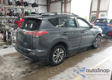 2018 Toyota Rav4 Hybrid Xle from USA, damaged, VIN JTMRJREV0JD211335